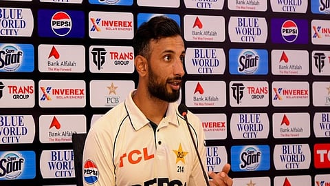 Pakistan skipper Shan Masood