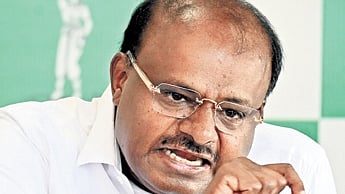 Union Minister for Steel and Heavy Industries HD Kumaraswamy.