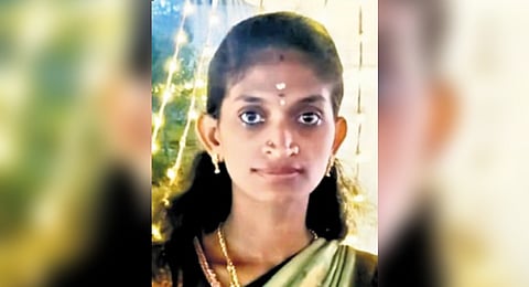 The victim K Umarani (in pic) was a contract worker of Sasi Enterprises, a firm responsible for packing of milk products.