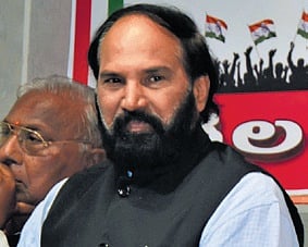 Civil Supplies Minister N Uttam Kumar Reddy