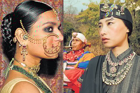 Stunning pieces from 
‘Mon -Ami, Mussoorie’