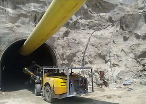 Work undertaken to divert Kaleshwaram waters into the Singur project from Kaleshwaram.