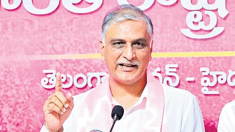 BRS MLA T Harish Rao 