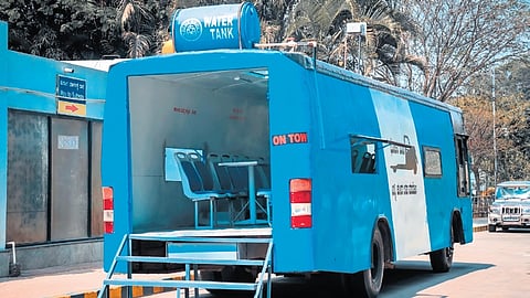 Scrapped BMTC bus now a mobile canteen