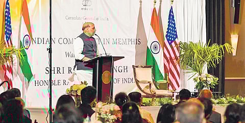 Rajnath seeks US help for building advanced water tunnel facility