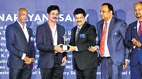Life Saviour award was given to Dr Mohan Rajan, chairman and medical director of Rajan eye care hospitals.
