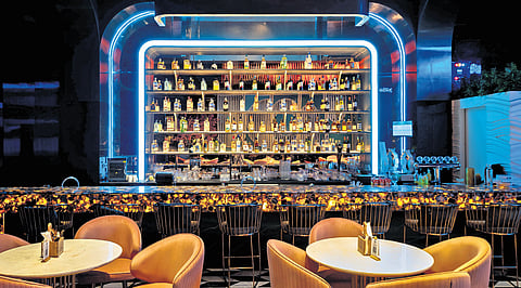 The 200-seater space unfolded into a cosy indoor seating and breezy al fresco retreat. 