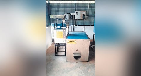 The solar-powered waste plant