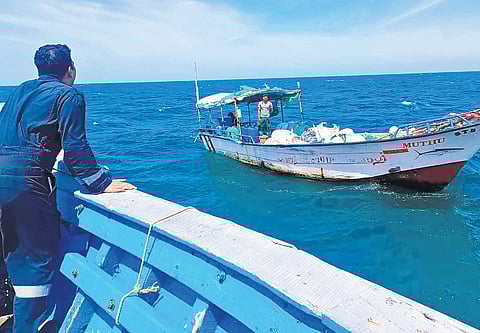 Rescue units of the Indian Navy have been deployed to locate and rescue the missing fishermen