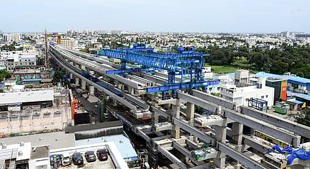 Detailed project reports for the metro rail projects, on the routes between Tambaram to Velachery via Guindy (covering 21 km), and Light house to High Court (covering 6 km), will be prepared by the metro rail.