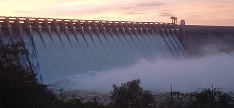 Nagarjunasagar project representative image