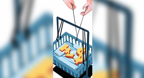 Nandhini allegedly handed over the child to Anitha on August 19 after receiving the money.