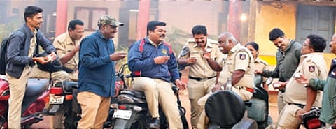 A still from the film 'Laughing Buddha'