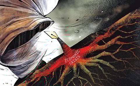 The economic stress leading to the 36th of July 