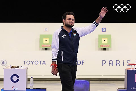 Manish Narwal claims silver in air pistol event at Paralympics