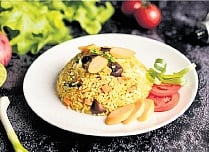 In Hyderabad, rice is integral to every meal, occasion, and even rituals, making it so prevalent that dishes like biryani and mandi often come with massive servings, challenging even the most voracious eaters.