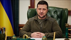 Zelensky meets Meloni in Italy, presses for more arms