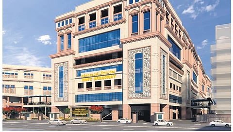 The newly-planned complex will have a total of 10 floors —  two basements, two floors for bus stand and six-storeys for commercial enterprises 