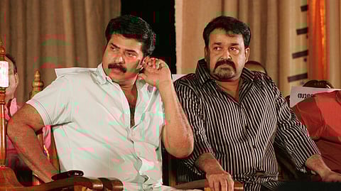 Mammootty and Mohanlal