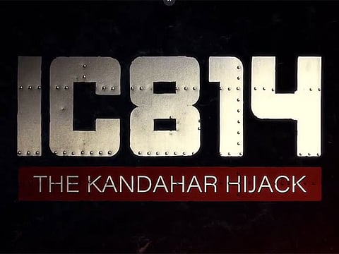 IC-814: The Kandahar Hijack' web series poster