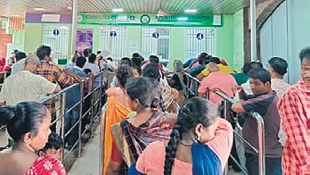 Delay in out patient department registration giving 
patients a tough time at City Hospital