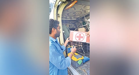 75,000 emergency medical kits 
distributed to Vijayawada flood victims