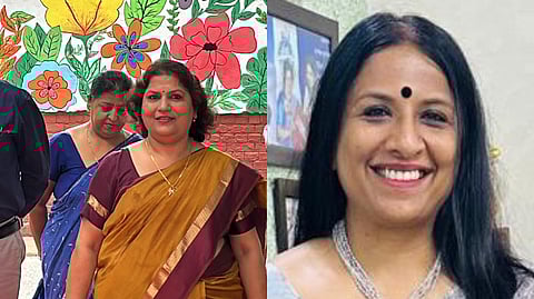 Delhi school principals – Dr Charu Sharma and Pallavi Sharma.