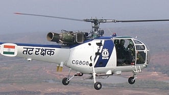 Indian Coast Guard helicopter