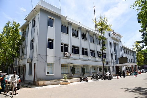 The Tiruchy Corporation main office. 