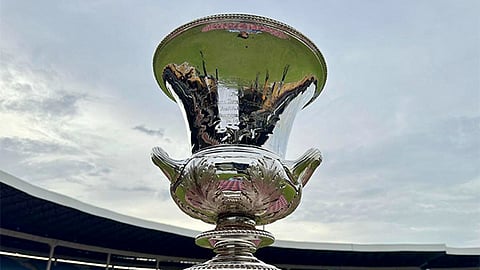 Half-centuries by skipper Mayank Agarwal and Pratam Singh helped India A reach 115 for one in their second innings