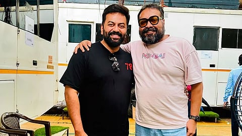 Malayalam actor Indrajith Sukumaran with Anurag Kashyap