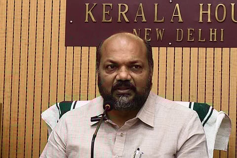 Kerala Industry minister P. Rajeev 