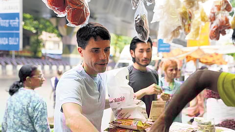 Martinez uses the Andes mountains, the Amazon river and rainforests, and the Pacific Ocean as his grocery store.
