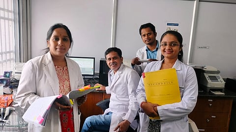Under the headship of Dr Jagannath Pal, the team utilising leftover samples from routine Covid-19 tests, has developed a method with impressive accuracy-boasting a sensitivity of 91 per cent