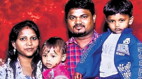 Premkumar, wife Manjula and their two children