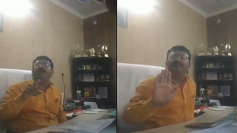 The matter came to light after a video of a heated argument between the principal and the child's mother went viral, leading the public to demand action against the principal. 