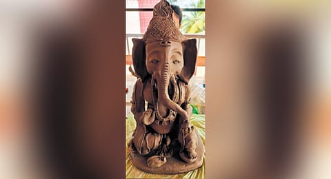 A performance at a previous edition of the Bengaluru Ganesh Utsava