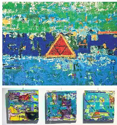 The contradiction between the freedom offered by open skies and the constraints imposed by the society finds a place in most of Sridhar’s works | Sriram R