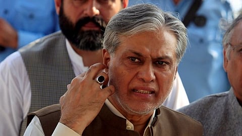 Pakistan Foreign Minister Ishaq Dar addresses Parliament in Islamabad, dismissing viral claims about the country’s nuclear stance amid rising regional tensions.