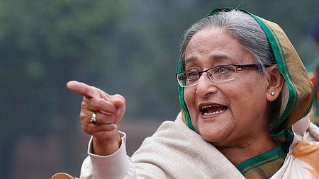 Former Prime Minister of Bangladesh Sheikh Hasina 