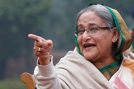 Former Prime Minister of Bangladesh Sheikh Hasina 