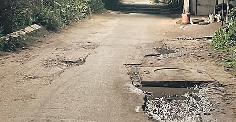 Officials TNIE spoke to confirmed that the structure on Ramamurthy Nagar Main Road in Madipakkam was a metro water manhole
