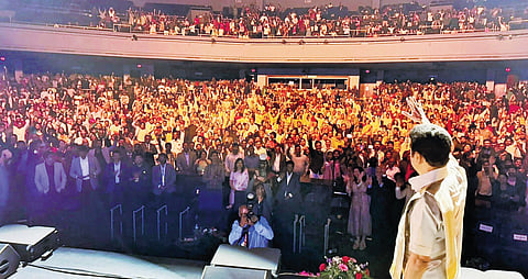 Chief Minister MK Stalin greets Tamil diaspora at a programme organised in Chicago