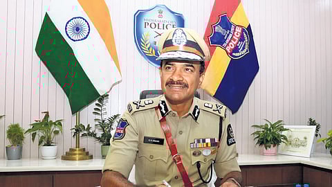 Hyderabad Commissioner of Police (CP) CV Anand.