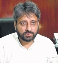 Aam Aadmi Party (AAP) legislator Amanatullah Khan.