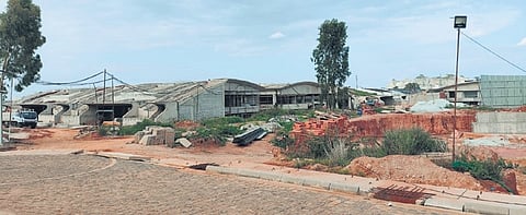 The upscale residential villa project, ‘After the Rain’, is far from complete