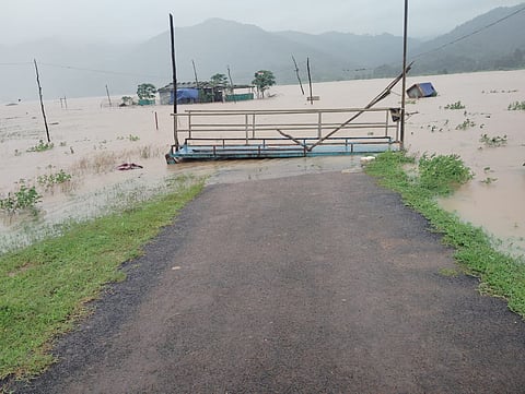 The minister said after heavy rainfall of around 100 mm in three blocks of Malkangiri district on Monday, emergency health service is being provided on priority to people in the affected areas with the help of 14 medical teams. 