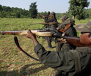 Image of Maoists used for representational purposes