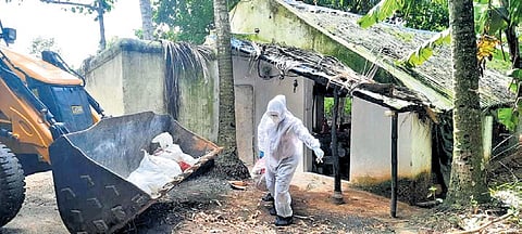 RAT engaged in culling operation 