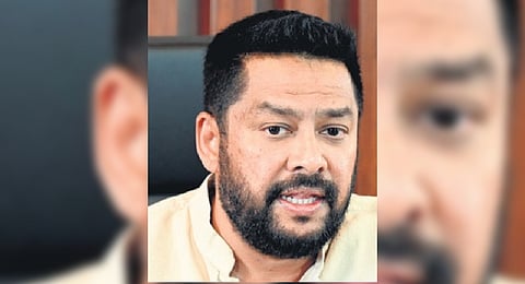 Former minister and MLA B Nagendra